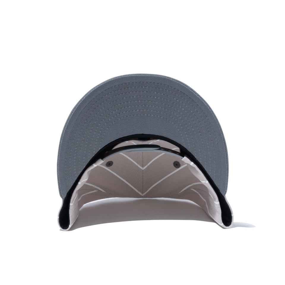 LP 9FIFTY NBA 2-Tone ブルックリン・ネッツ ストーン ストームグレーバイザー - 14109451-OSFM | NEW ERA ニューエラ公式オンラインストア