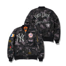 MA - 1 ボンバージャケット Alpha Industries ニューヨーク・ヤンキース ブラックカモ - 14668848 - S | NEW ERA ニューエラ公式オンラインストア