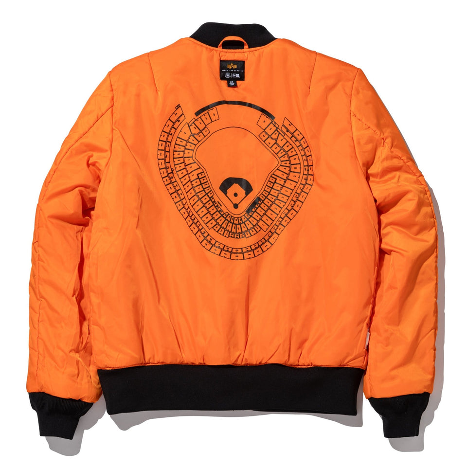 MA - 1 ボンバージャケット Alpha Industries ニューヨーク・ヤンキース ブラックカモ - 14668848 - S | NEW ERA ニューエラ公式オンラインストア