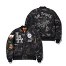 MA - 1 ボンバージャケット Alpha Industries ロサンゼルス・ドジャース ブラックカモ - 14668849 - S | NEW ERA ニューエラ公式オンラインストア