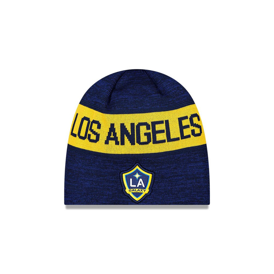 ビーニー Major League Soccer ロサンゼルス・ギャラクシー ネイビー × イエロー - 14501582 - OSFM | NEW ERA ニューエラ公式オンラインストア