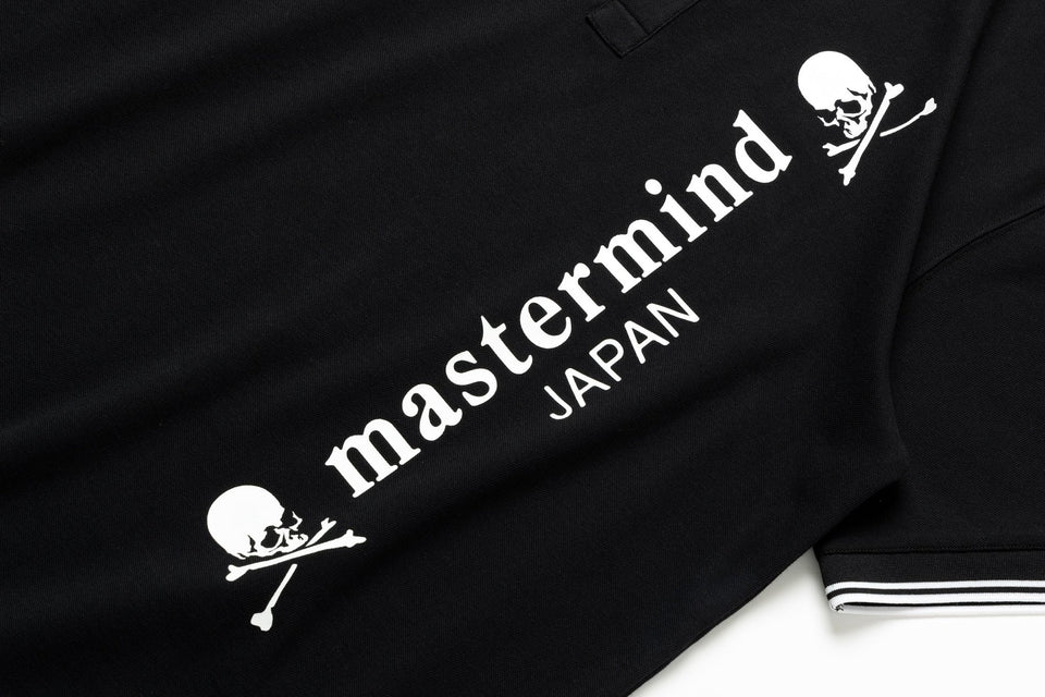 半袖 鹿の子 ポロシャツ mastermind JAPAN マスターマインド・ジャパン SS25 Skull Logo ブラック | ゴルフ - 14700160 - S | NEW ERA ニューエラ公式オンラインストア