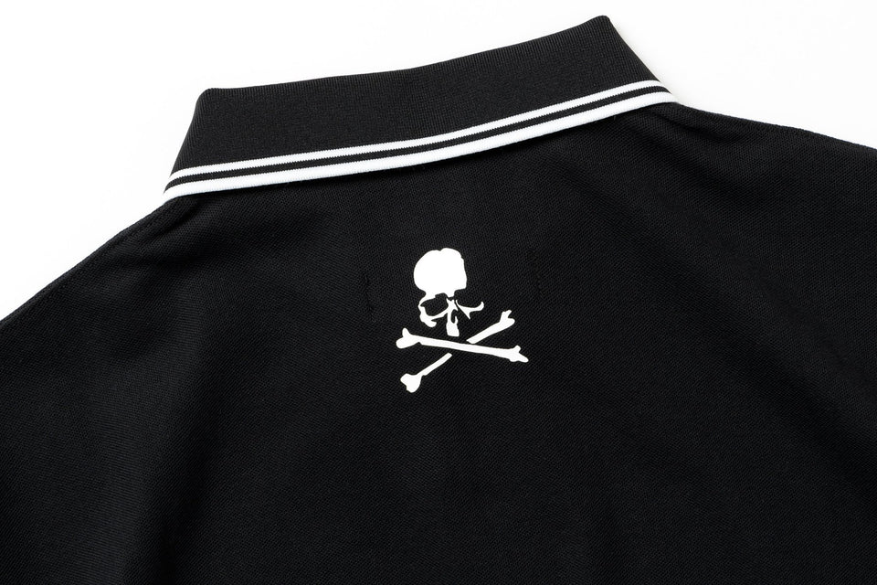 半袖 鹿の子 ポロシャツ mastermind JAPAN マスターマインド・ジャパン SS25 Skull Logo ブラック | ゴルフ - 14700160 - S | NEW ERA ニューエラ公式オンラインストア