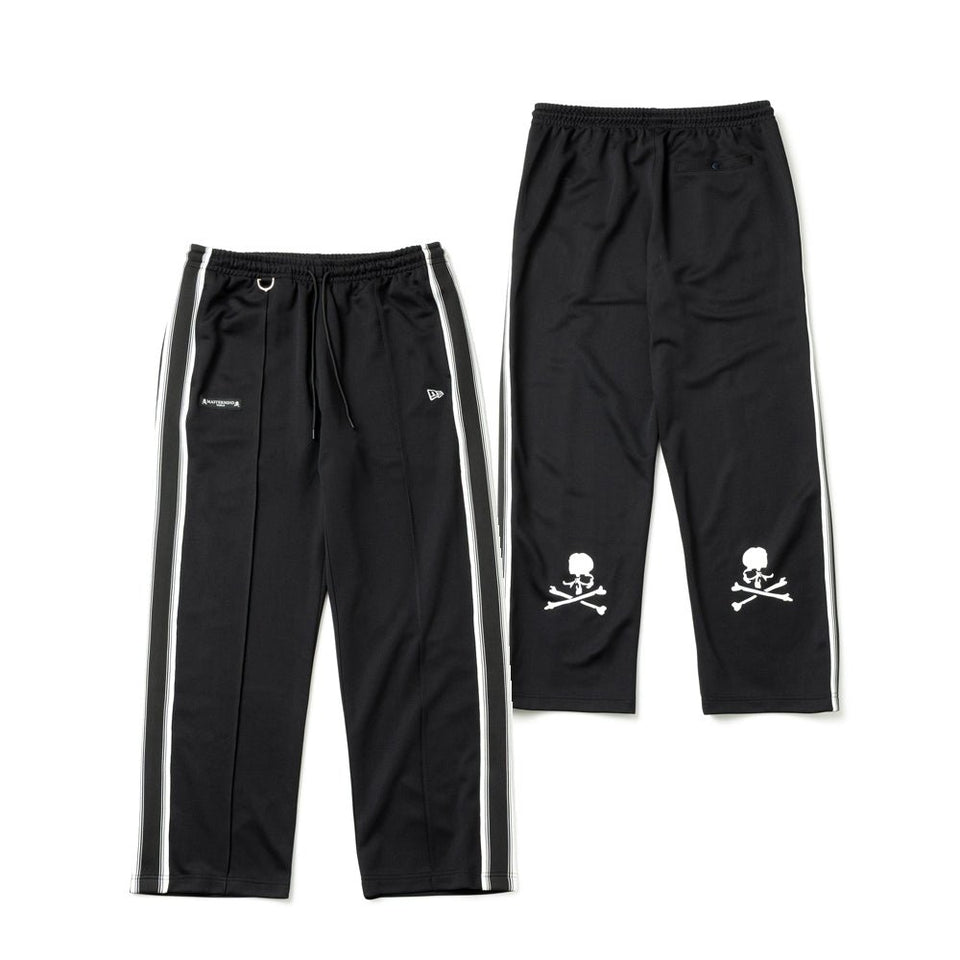 スムースジャージー サイドテープ トラックパンツ MASTERMIND WORLD FW25 ブラック - 14859823 - S | NEW ERA ニューエラ公式オンラインストア