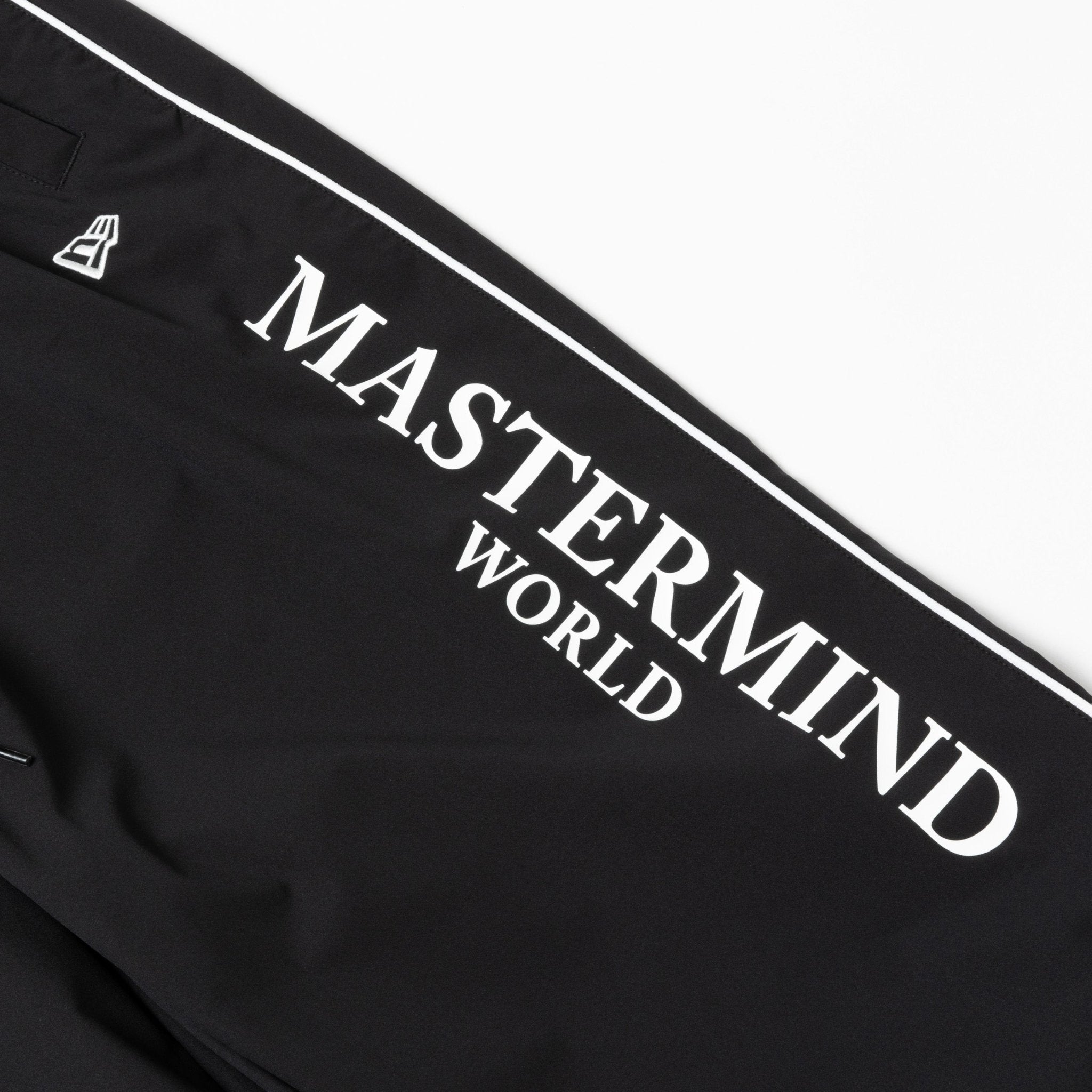 オーバーサイズド パイピング トラックパンツ MASTERMIND WORLD SS24 ブラック 4