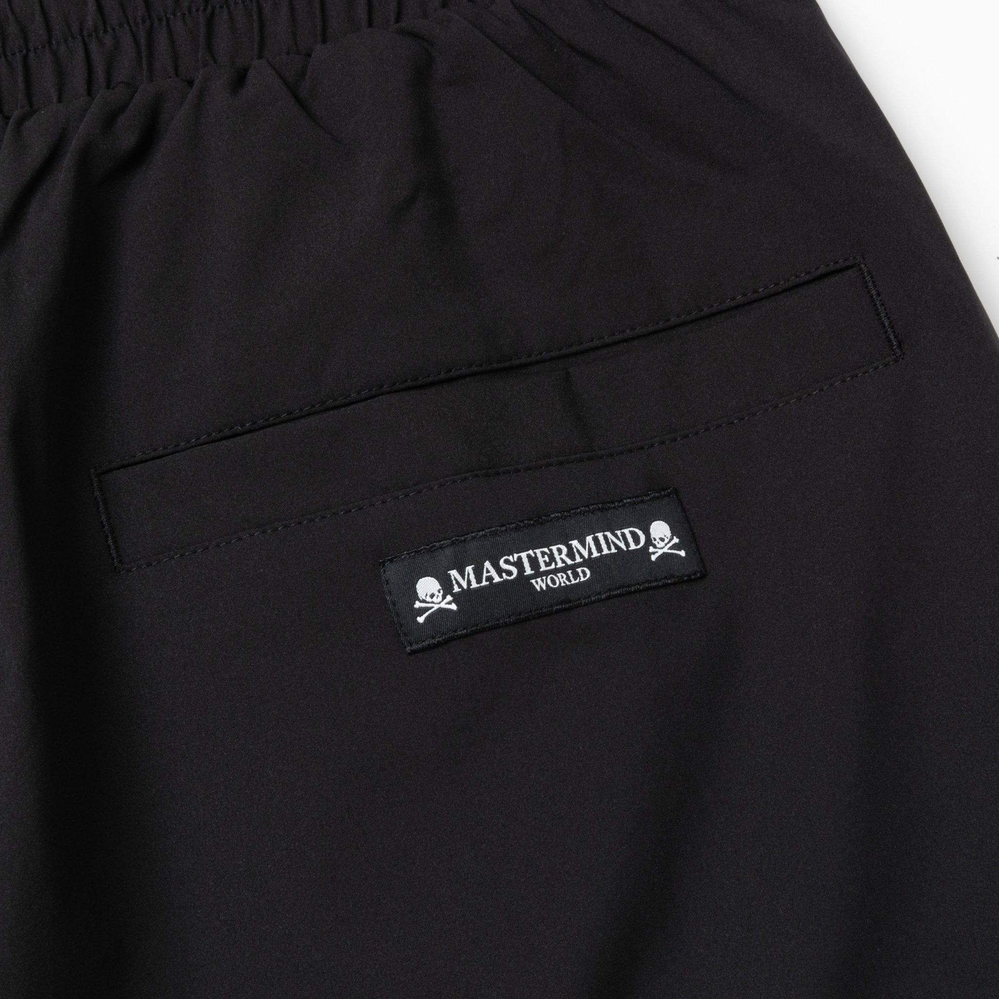オーバーサイズド パイピング トラックパンツ MASTERMIND WORLD SS24 ブラック 6