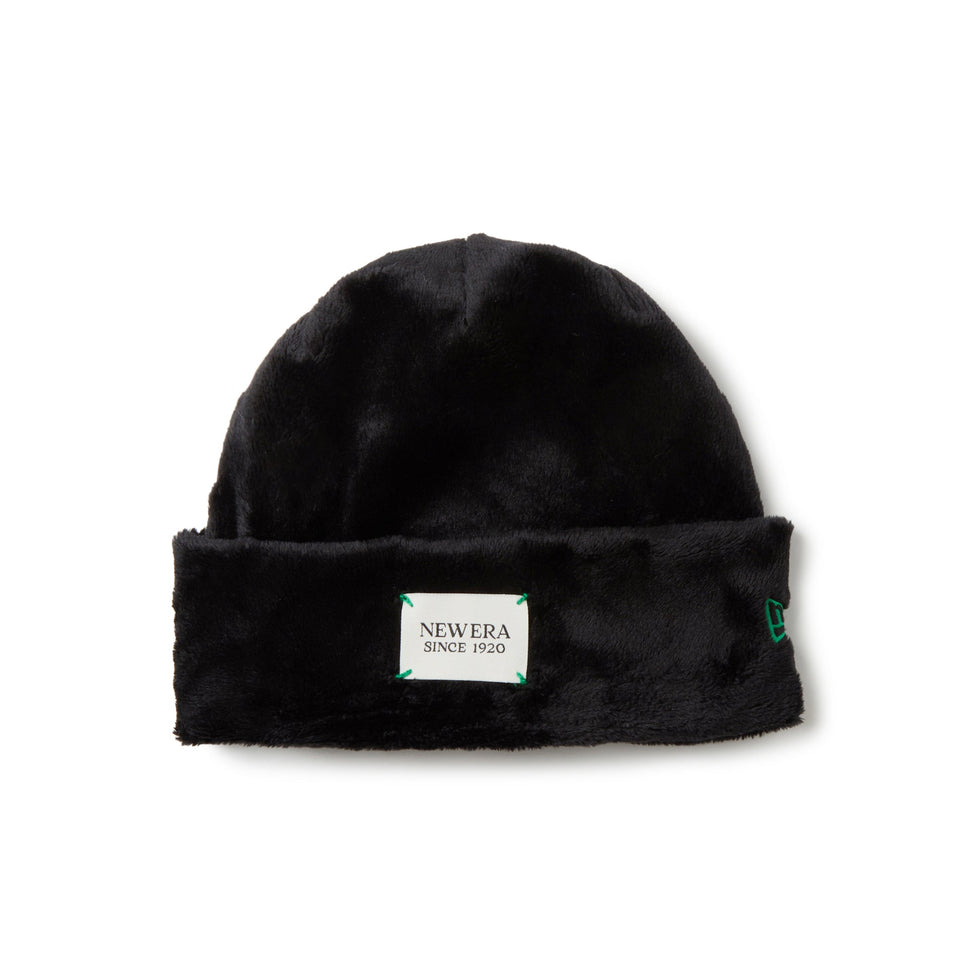 ベーシック カフニット Micro Fur ブラック | ニューエラオンラインストア