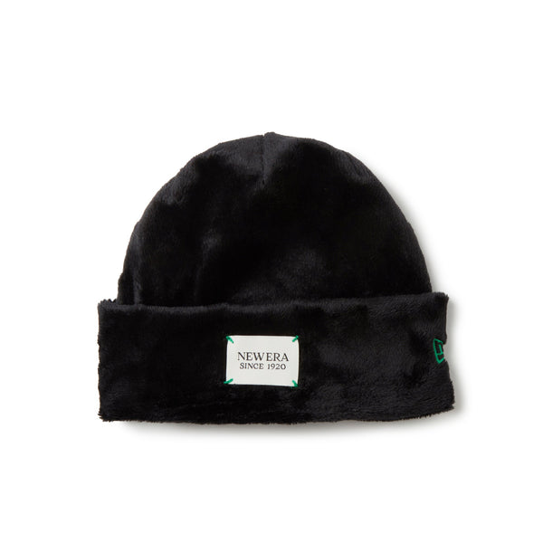 ベーシック カフニット Micro Fur ブラック | ニューエラオンラインストア