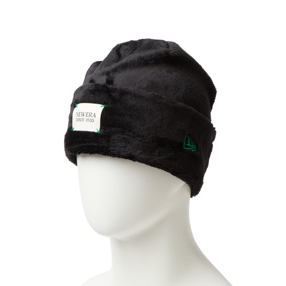 ベーシック カフニット Micro Fur ブラック - 14670035-OSFM | NEW ERA ニューエラ公式オンラインストア