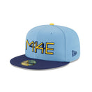 59FIFTY オンフィールド 2025 MLB City Connect ミルウォーキー・ブリュワーズ ライトブルー