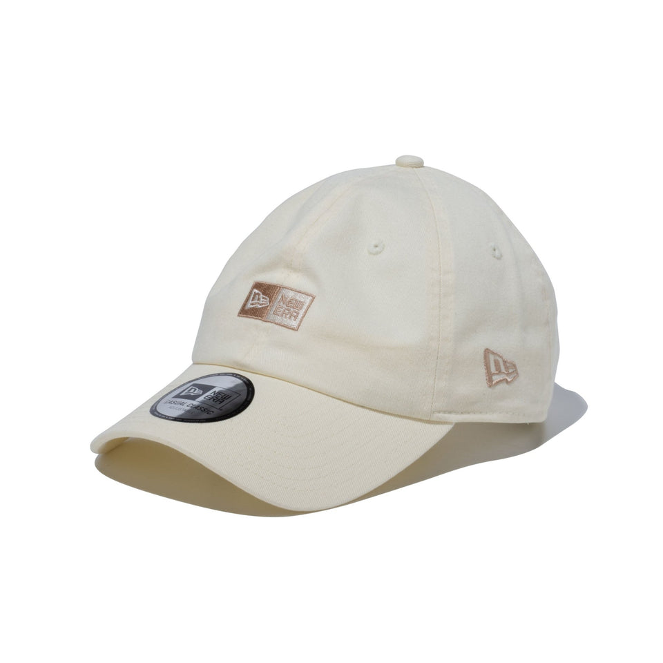 レア【ニューエラ×グラウンドワイ】限定コラボ ミニマル ロゴ キャップ ベージュ Ground Y×ニューエラ新作、“Y”刺繍のキャップや新ロゴを配した