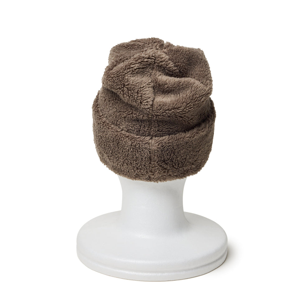 ベーシック カフニット Mink Fleece ウーブンパッチ モカ - 14312162 - OSFM | NEW ERA ニューエラ公式オンラインストア