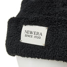 ベーシック カフニット Mink Fleece ウーブンパッチ ブラック - 14312163 - OSFM | NEW ERA ニューエラ公式オンラインストア