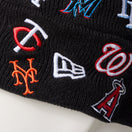 ベーシック カフニット チームロゴ オールオーバー MLB ブラック - 14670076 - OSFM | NEW ERA ニューエラ公式オンラインストア