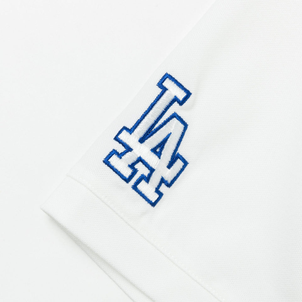 半袖 オーバーサイズド ポロシャツ MLB Apparel ロサンゼルス・ドジャース オフホワイト - 14121843-S | NEW ERA ニューエラ公式オンラインストア