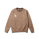 裏毛 スウェット クルーネック MLB Apparel ロサンゼルス・ドジャース ミルクティー - 14324652 - S | NEW ERA ニューエラ公式オンラインストア