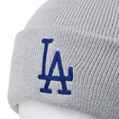 ベーシック カフニット MLB Team Logo ロサンゼルス・ドジャース クーパーズタウン ライトグレー - 14312207 - OSFM | NEW ERA ニューエラ公式オンラインストア