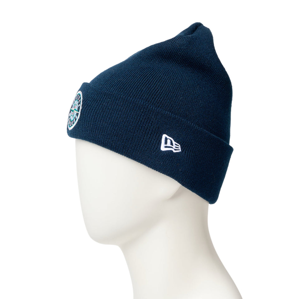 ベーシック カフニット MLB Team Logo シアトル・マリナーズ ネイビー - 14670054 - OSFM | NEW ERA ニューエラ公式オンラインストア