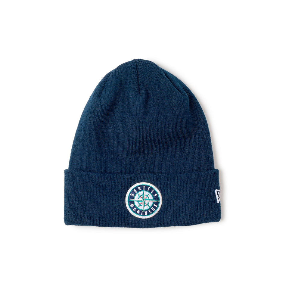 ベーシック カフニット MLB Team Logo シアトル・マリナーズ ネイビー - 14670054 - OSFM | NEW ERA ニューエラ公式オンラインストア