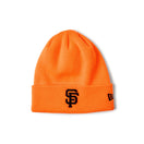 ベーシック カフニット MLB Team Logo サンフランシスコ・ジャイアンツ ネオンオレンジ - 14670056 - OSFM | NEW ERA ニューエラ公式オンラインストア