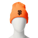 ベーシック カフニット MLB Team Logo サンフランシスコ・ジャイアンツ ネオンオレンジ - 14670056 - OSFM | NEW ERA ニューエラ公式オンラインストア