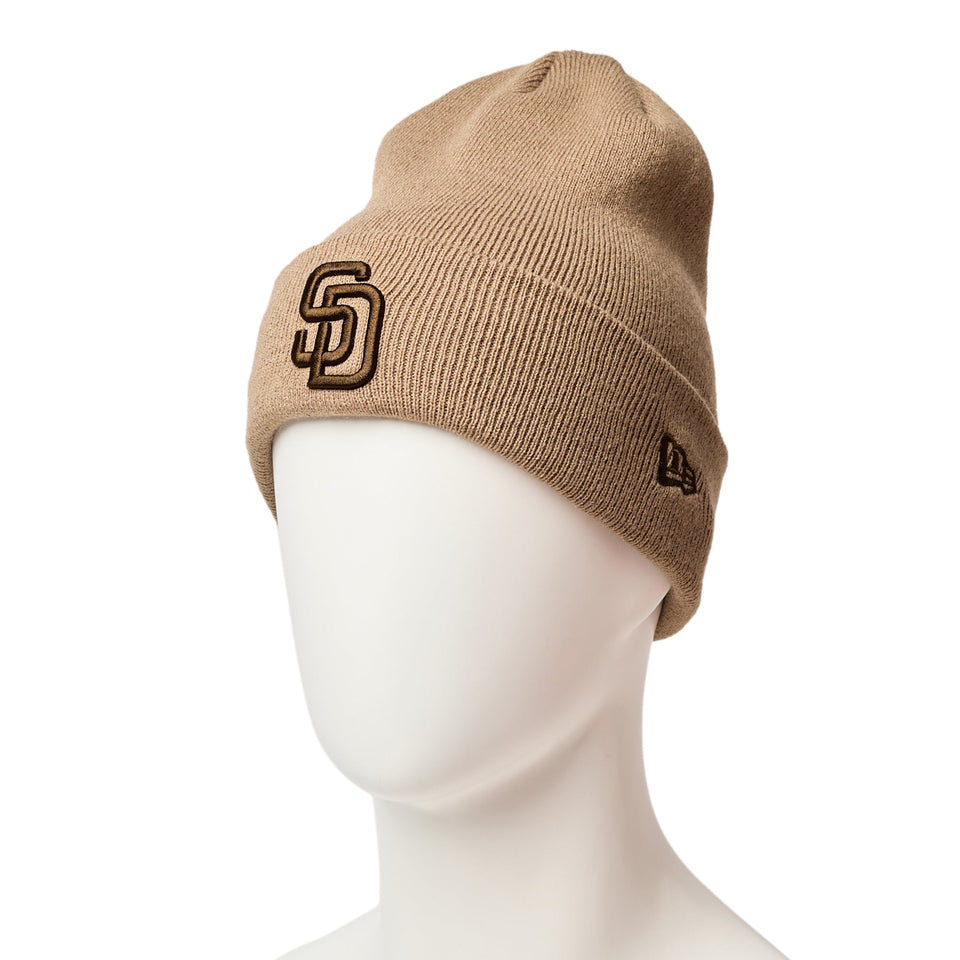 ベーシック カフニット MLB Team Logo サンディエゴ・パドレス ベージュ - 14670057 - OSFM | NEW ERA ニューエラ公式オンラインストア