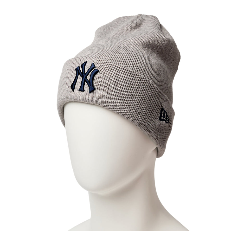 ベーシック カフニット MLB Team Logo ニューヨーク・ヤンキース ライトグレー - 14670066 - OSFM | NEW ERA ニューエラ公式オンラインストア