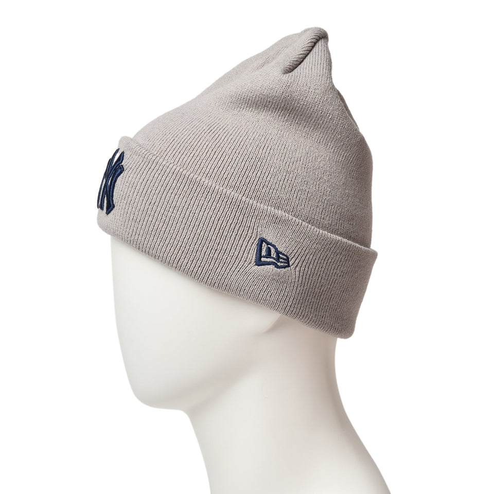 ベーシック カフニット MLB Team Logo ニューヨーク・ヤンキース ライトグレー - 14670066 - OSFM | NEW ERA ニューエラ公式オンラインストア