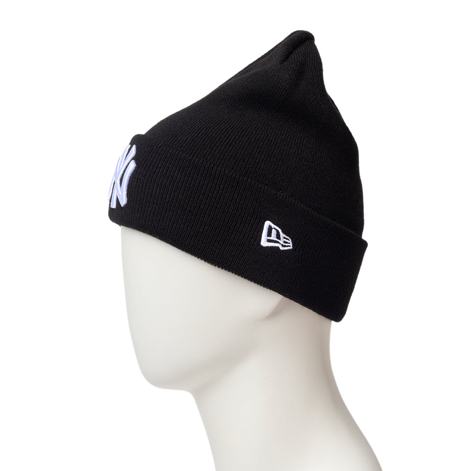 ベーシック カフニット MLB Team Logo ニューヨーク・ヤンキース ブラック - 14670067 - OSFM | NEW ERA ニューエラ公式オンラインストア