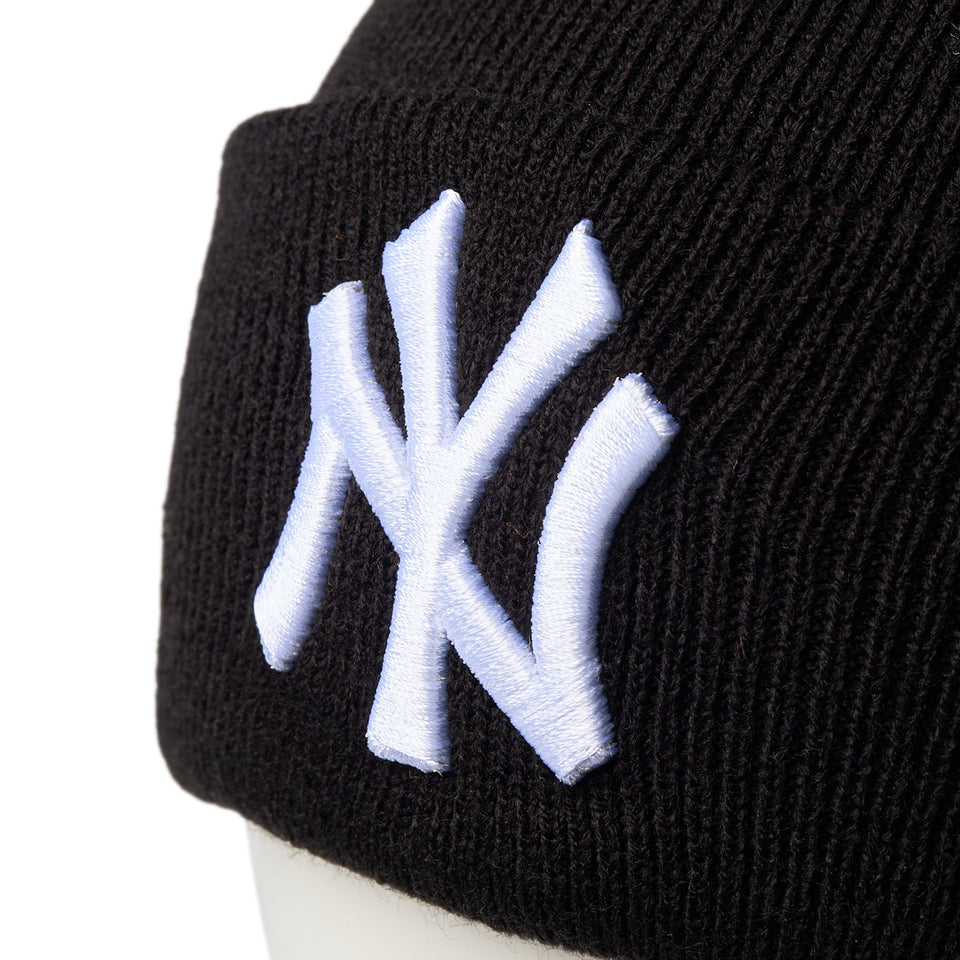 ベーシック カフニット MLB Team Logo ニューヨーク・ヤンキース ブラック - 14670067 - OSFM | NEW ERA ニューエラ公式オンラインストア