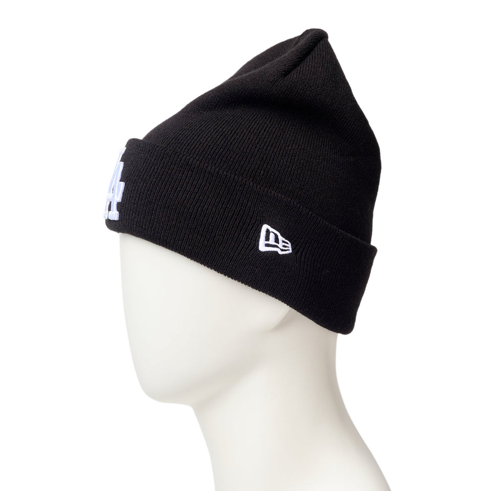 ベーシック カフニット MLB Team Logo ロサンゼルス・ドジャース ブラック - 14670079 - OSFM | NEW ERA ニューエラ公式オンラインストア