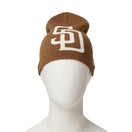 ベーシック ビーニー MLB Team Logo サンディエゴ・パドレス ウォルナット - 14670126 - OSFM | NEW ERA ニューエラ公式オンラインストア