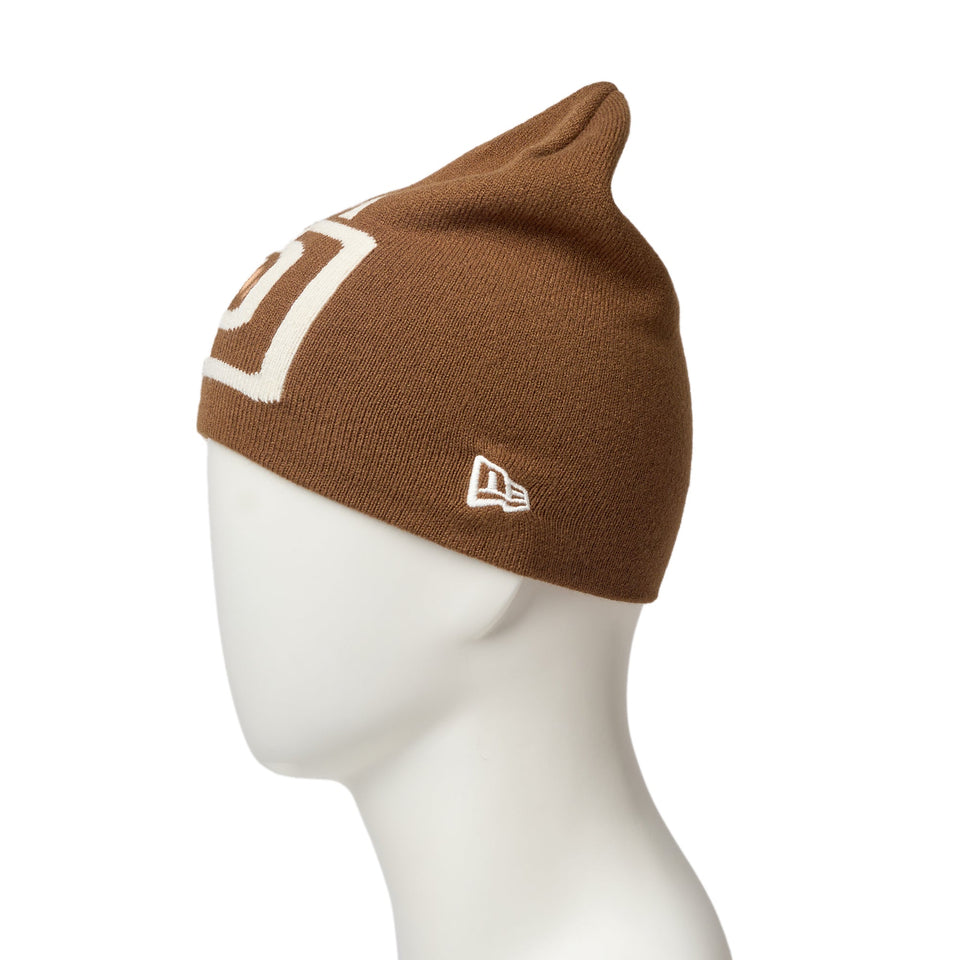 ベーシック ビーニー MLB Team Logo サンディエゴ・パドレス ウォルナット - 14670126 - OSFM | NEW ERA ニューエラ公式オンラインストア