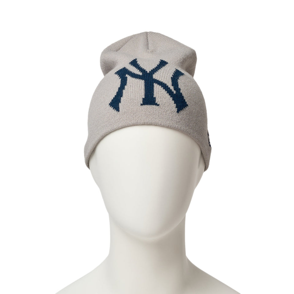 ベーシック ビーニー MLB Team Logo ニューヨーク・ヤンキース グレー - 14670131 - OSFM | NEW ERA ニューエラ公式オンラインストア