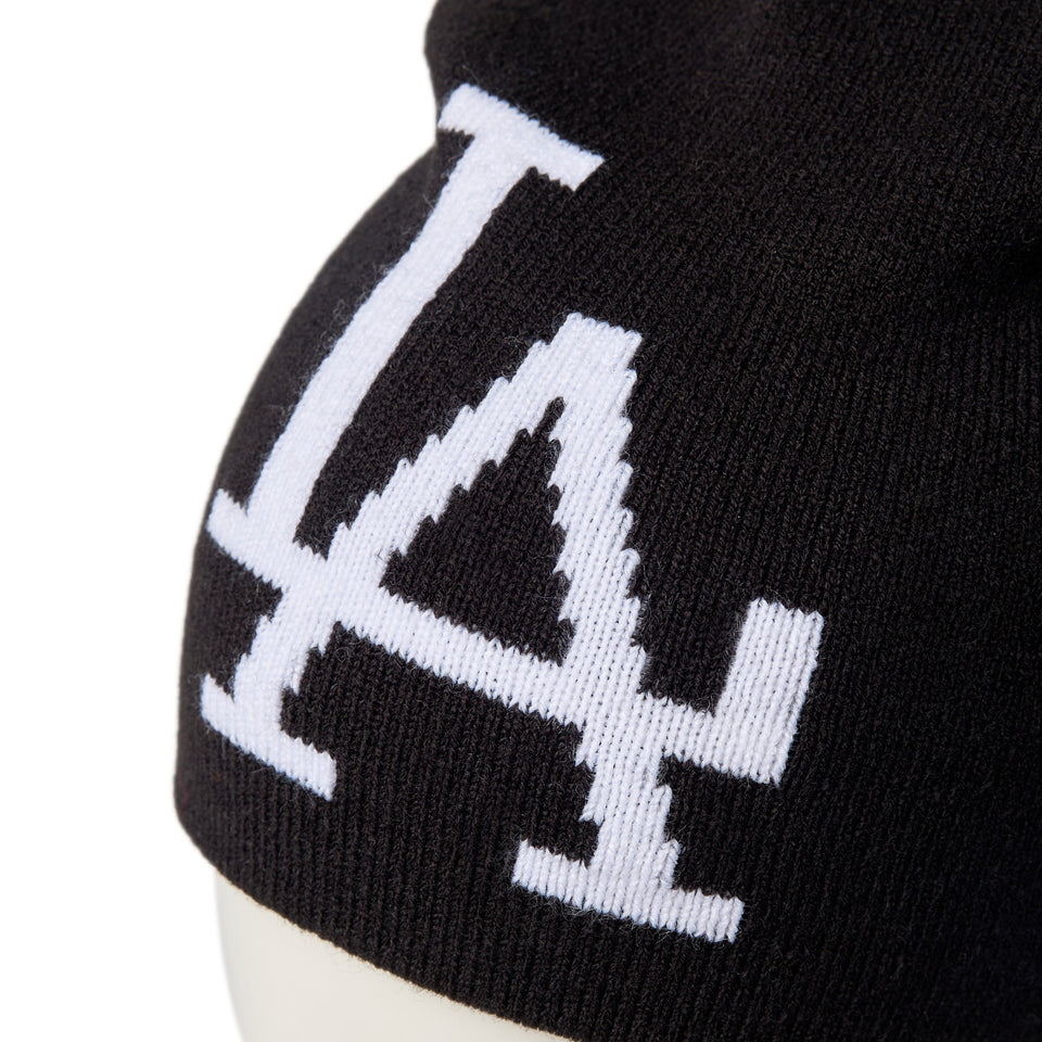 ベーシック ビーニー MLB Team Logo ロサンゼルス・ドジャース ブラック - 14670133 - OSFM | NEW ERA ニューエラ公式オンラインストア