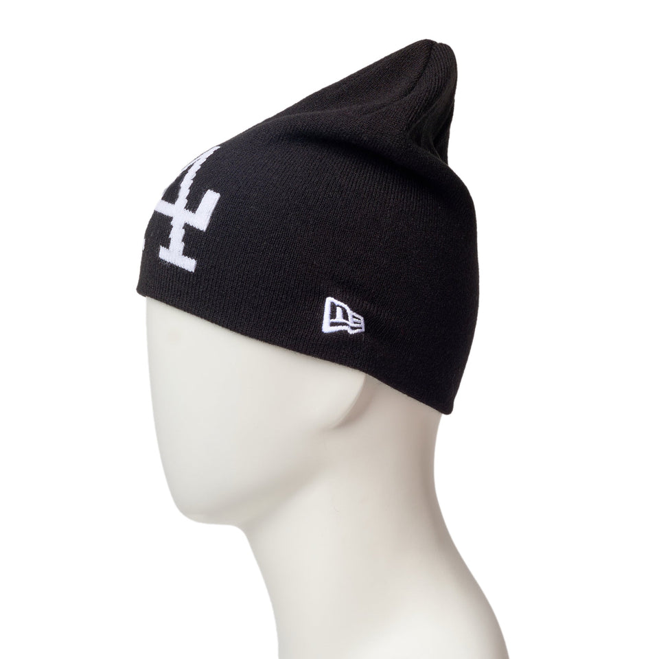 ベーシック ビーニー MLB Team Logo ロサンゼルス・ドジャース ブラック - 14670133 - OSFM | NEW ERA ニューエラ公式オンラインストア