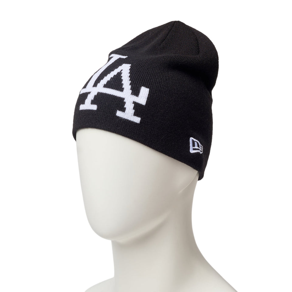 ベーシック ビーニー MLB Team Logo ロサンゼルス・ドジャース ブラック - 14670133 - OSFM | NEW ERA ニューエラ公式オンラインストア