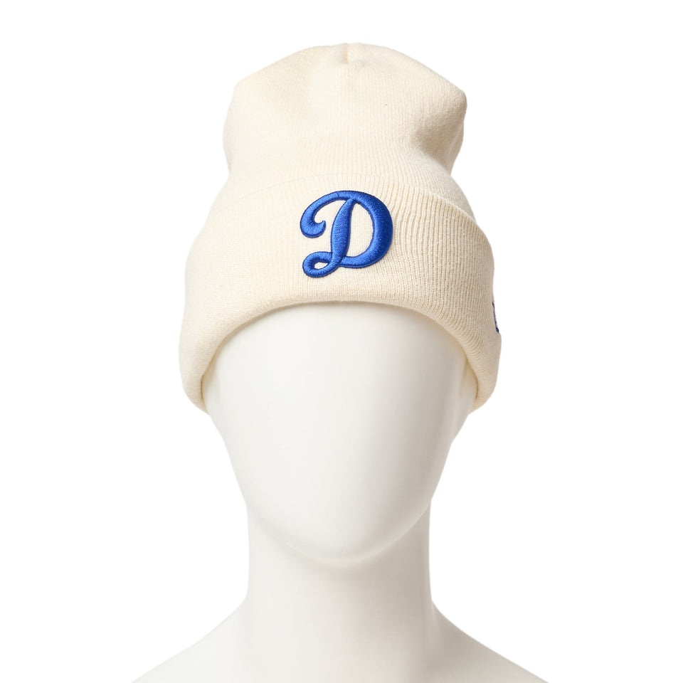 ベーシック カフニット MLB Team Logo ロサンゼルス・ドジャース Dロゴ オフホワイト - 14670078 - OSFM | NEW ERA ニューエラ公式オンラインストア