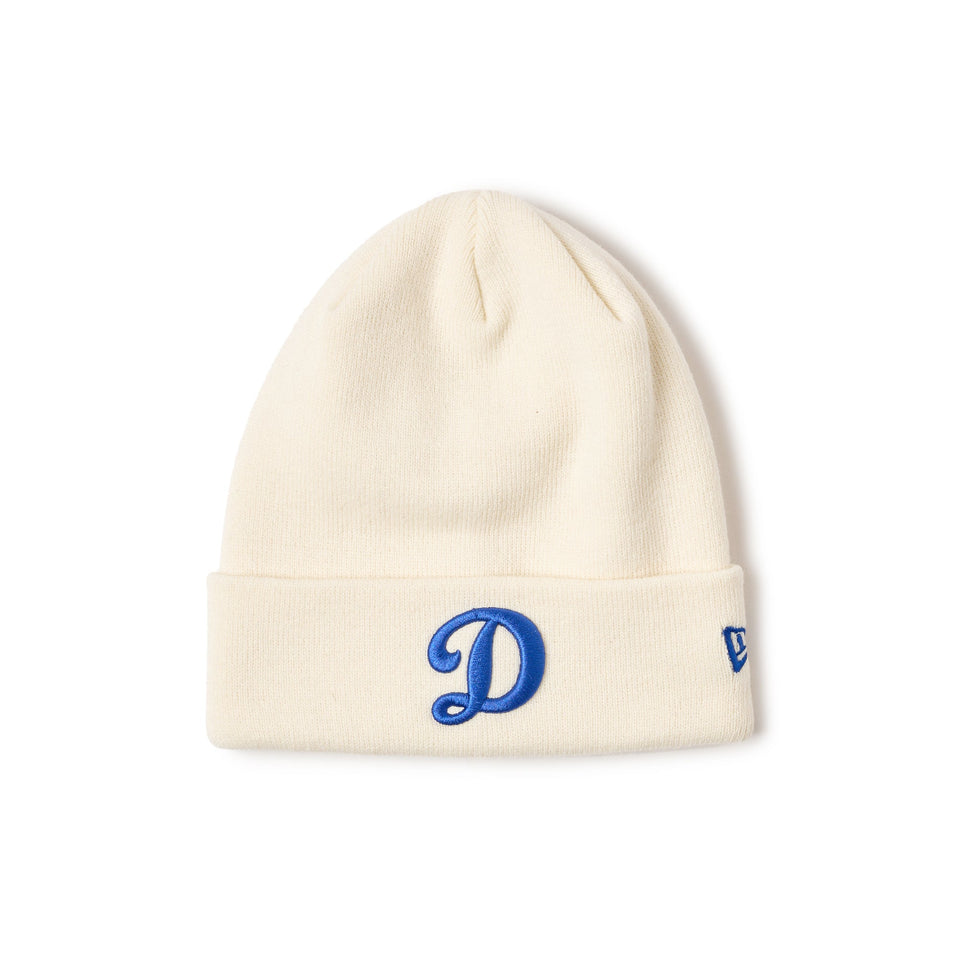 ベーシック カフニット MLB Team Logo ロサンゼルス・ドジャース Dロゴ オフホワイト - 14670078 - OSFM | NEW ERA ニューエラ公式オンラインストア