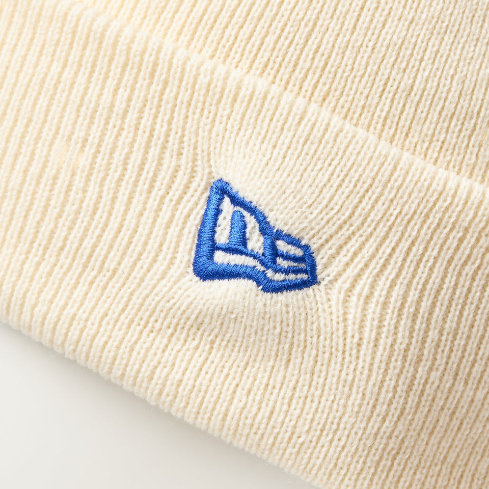ベーシック カフニット MLB Team Logo ロサンゼルス・ドジャース Dロゴ オフホワイト - 14670078 - OSFM | NEW ERA ニューエラ公式オンラインストア