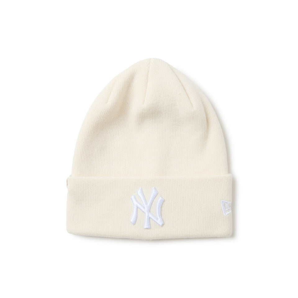 ベーシック カフニット MLB Tonal Logo ニューヨーク・ヤンキース オフホワイト - 14670042 - OSFM | NEW ERA ニューエラ公式オンラインストア
