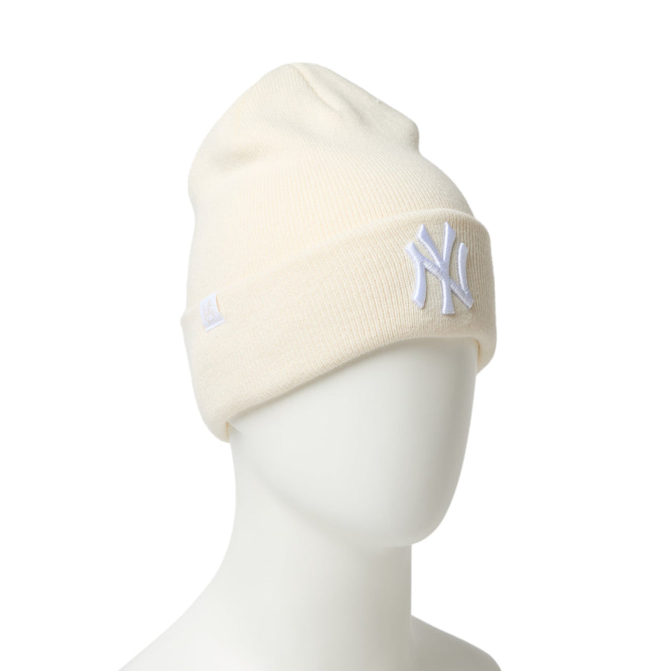 ベーシック カフニット MLB Tonal Logo ニューヨーク・ヤンキース オフホワイト - 14670042 - OSFM | NEW ERA ニューエラ公式オンラインストア