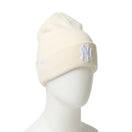 ベーシック カフニット MLB Tonal Logo ニューヨーク・ヤンキース オフホワイト - 14670042 - OSFM | NEW ERA ニューエラ公式オンラインストア