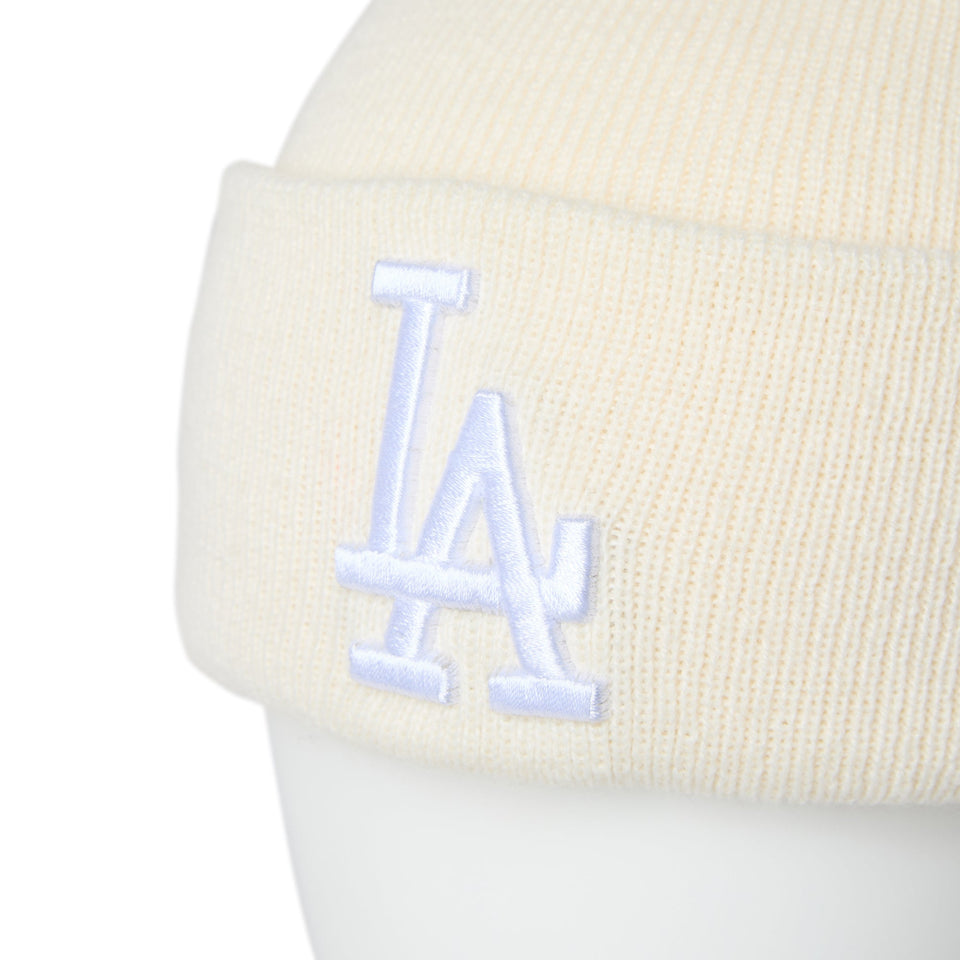 ベーシック カフニット MLB Tonal Logo ロサンゼルス・ドジャース オフホワイト - 14670044 - OSFM | NEW ERA ニューエラ公式オンラインストア