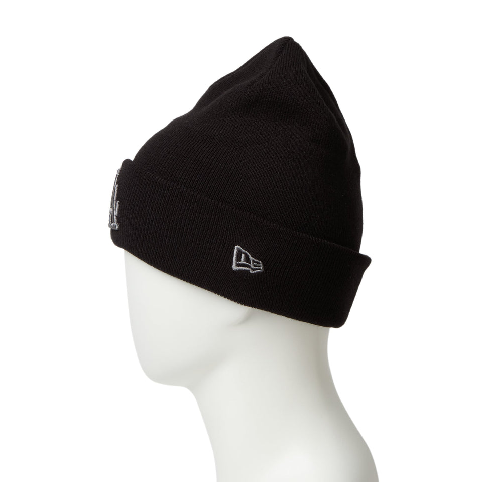 ベーシック カフニット MLB Tonal Logo ロサンゼルス・ドジャース ブラック - 14670045 - OSFM | NEW ERA ニューエラ公式オンラインストア