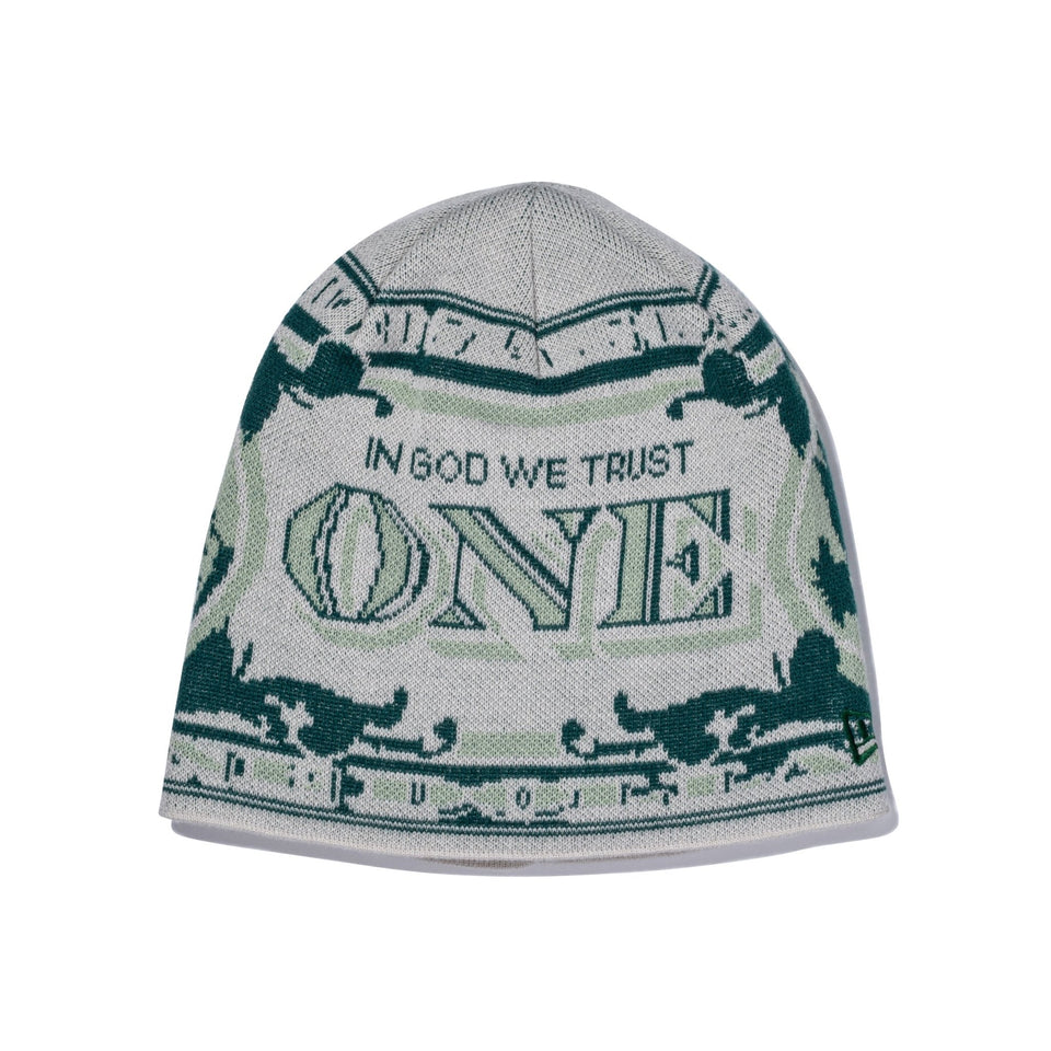 ベーシック ビーニー グラフィック Money ストーン/グリーン - 14746760-OSFM | NEW ERA ニューエラ公式オンラインストア