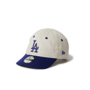 キッズ My 1st 9TWENTY MLB 2 - Tone ロサンゼルス・ドジャース アイボリー ダークロイヤルバイザー - 14671661 - INF | NEW ERA ニューエラ公式オンラインストア