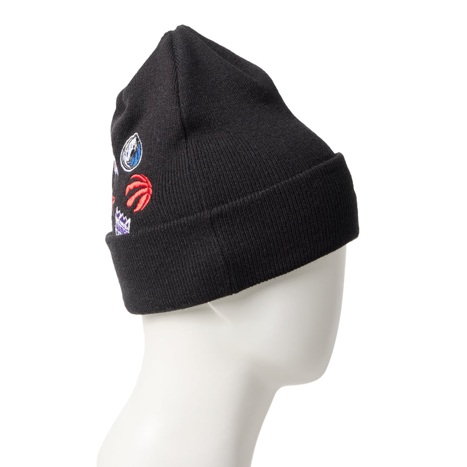 ベーシック カフニット チームロゴ オールオーバー NBA ブラック - 14670068 - OSFM | NEW ERA ニューエラ公式オンラインストア
