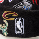 ベーシック カフニット チームロゴ オールオーバー NBA ブラック - 14670068 - OSFM | NEW ERA ニューエラ公式オンラインストア