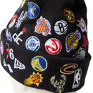 ベーシック カフニット チームロゴ オールオーバー NBA ブラック - 14670068 - OSFM | NEW ERA ニューエラ公式オンラインストア